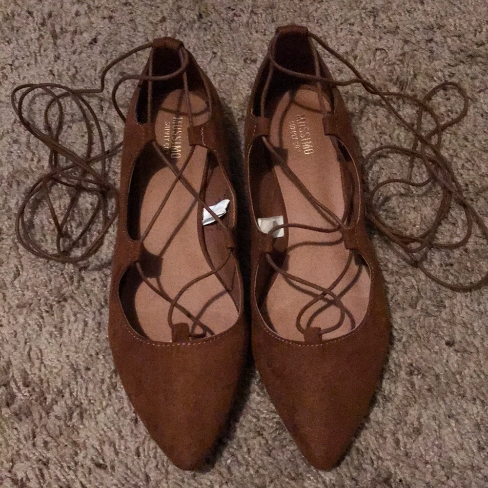 Mossimo Lace Up Flats
